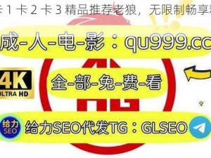 福利卡 1 卡 2 卡 3 精品推荐老狼，无限制畅享精彩内容