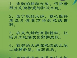 大婶的肥沃的土地大婶肥沃的土地牌优质土壤，助您轻松种植，享受丰收喜悦