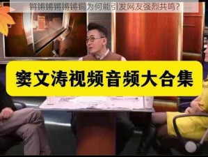 锵锵锵锵锵锵铜为何能引发网友强烈共鸣？