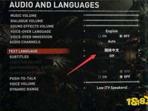 古墓丽影9中文设置攻略：详细教程带你轻松完成语言切换