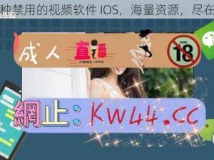 100 种禁用的视频软件 IOS，海量资源，尽在掌握