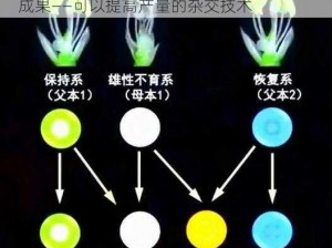 外国人人和畜禽 CROPROATION 最新研究成果——可以提高产量的杂交技术