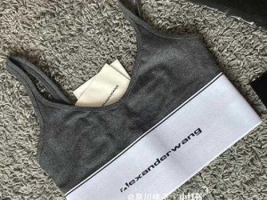 Alexanderwang 妈妈必备时尚单品：闪亮金属 logo 运动背心