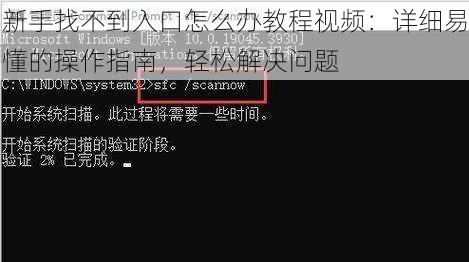 新手找不到入口怎么办教程视频：详细易懂的操作指南，轻松解决问题