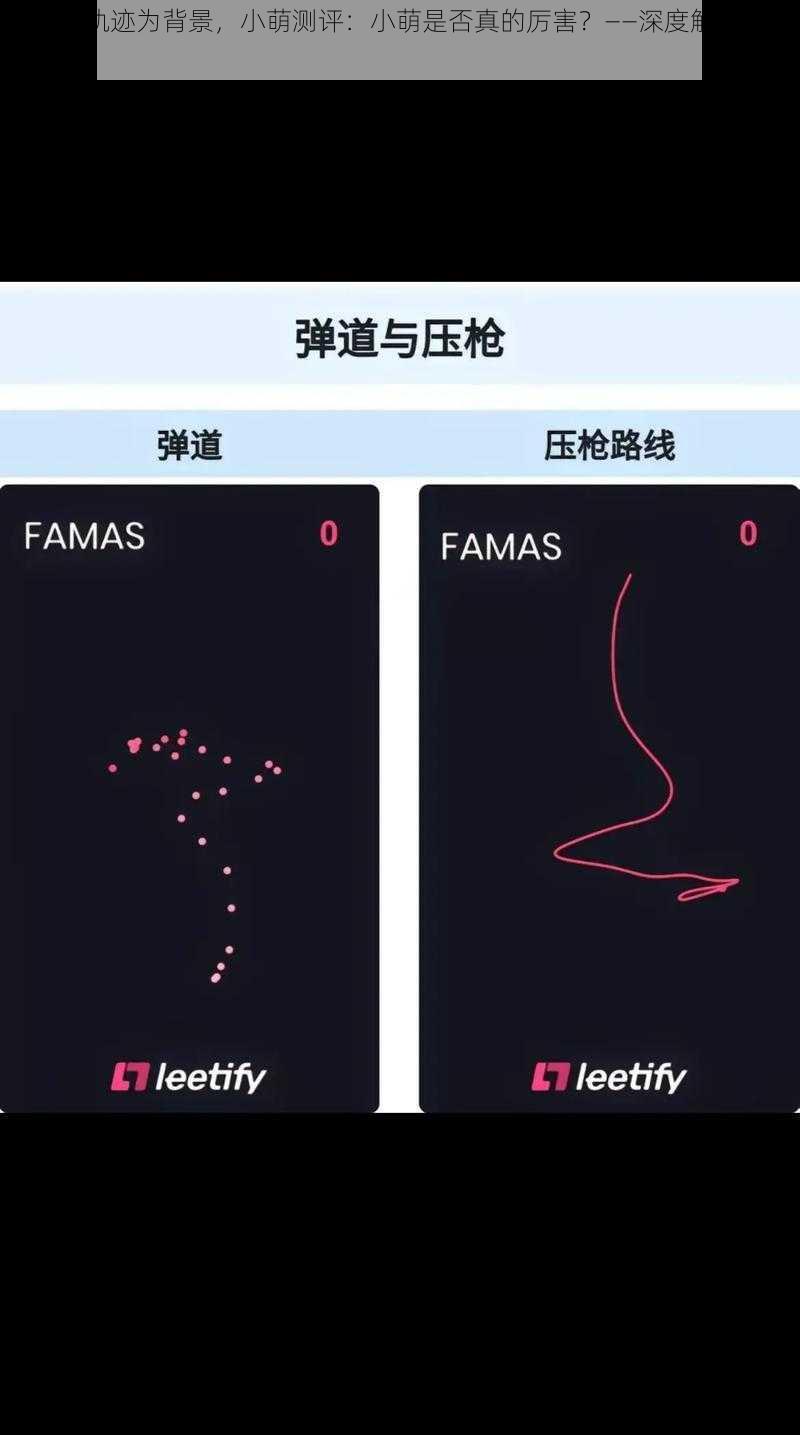 以枪之轨迹为背景，小萌测评：小萌是否真的厉害？——深度解析与探讨