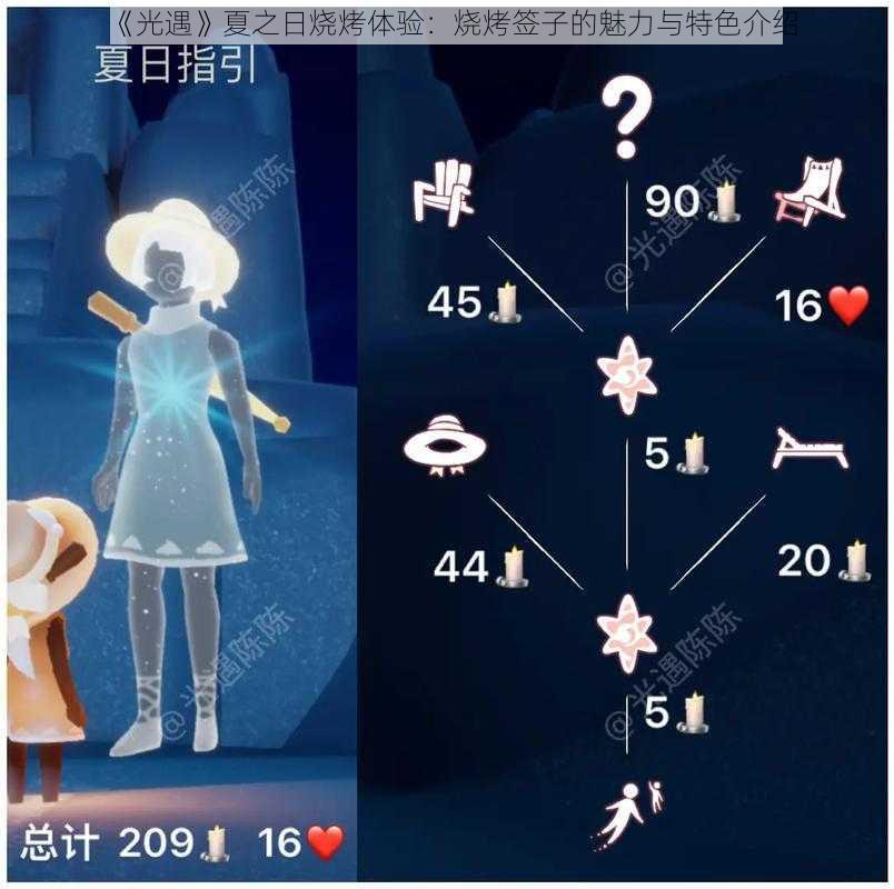 《光遇》夏之日烧烤体验：烧烤签子的魅力与特色介绍