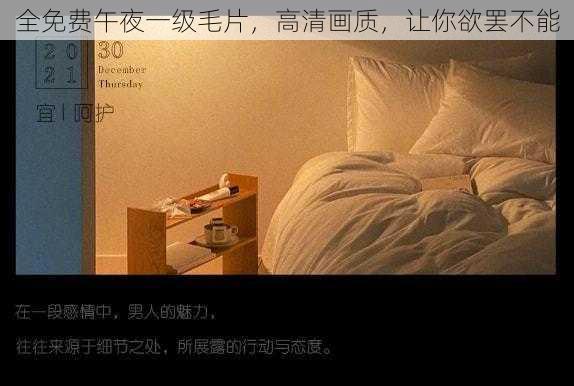 全免费午夜一级毛片，高清画质，让你欲罢不能