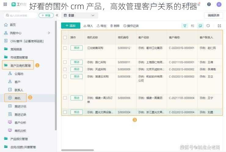 好看的国外 crm 产品，高效管理客户关系的利器