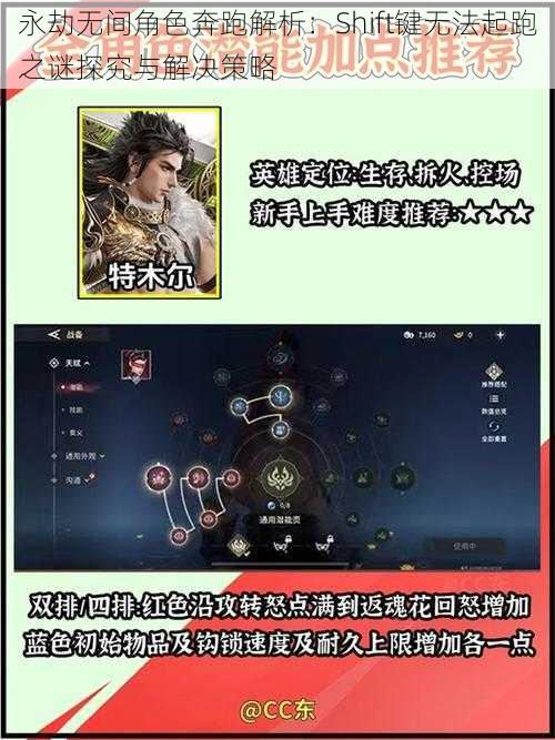 永劫无间角色奔跑解析：Shift键无法起跑之谜探究与解决策略