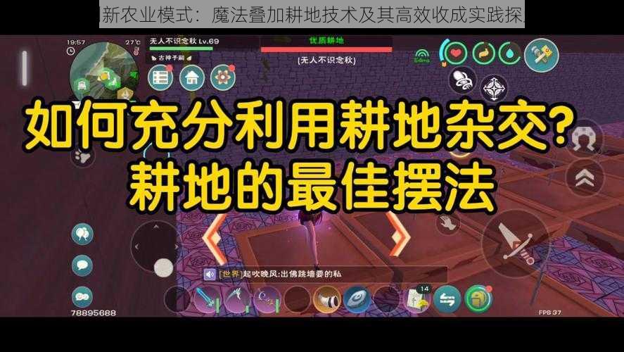 创新农业模式：魔法叠加耕地技术及其高效收成实践探索