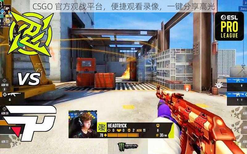 CSGO 官方观战平台，便捷观看录像，一键分享高光