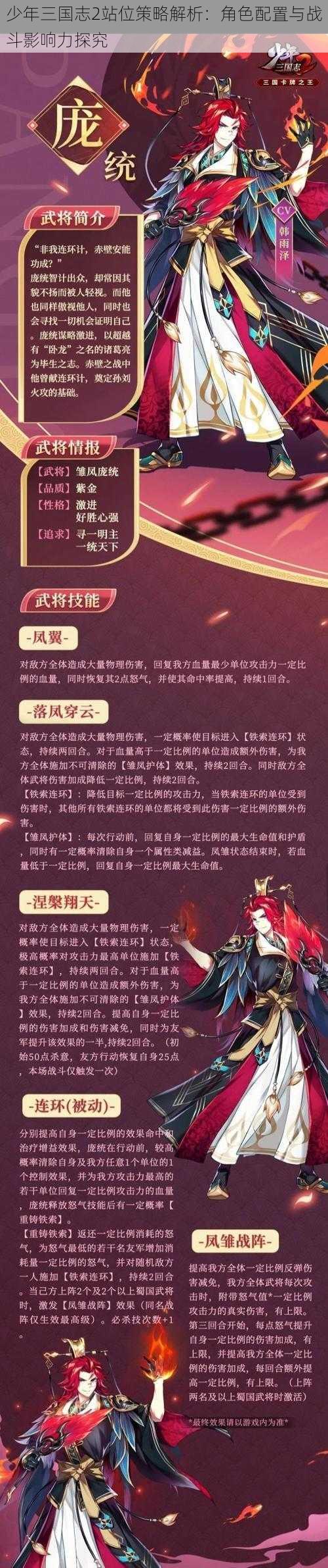 少年三国志2站位策略解析：角色配置与战斗影响力探究