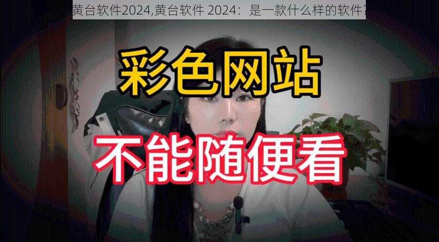 黄台软件2024,黄台软件 2024：是一款什么样的软件？