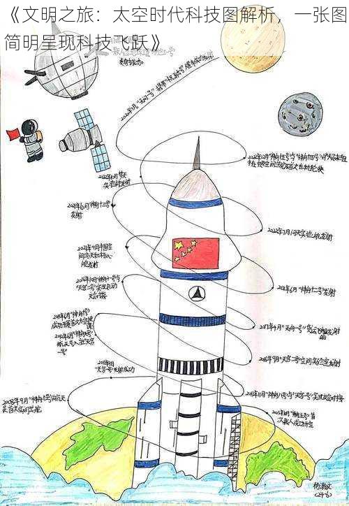 《文明之旅：太空时代科技图解析，一张图简明呈现科技飞跃》