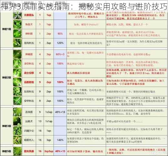 神界3原罪实战指南：揭秘实用攻略与进阶技巧