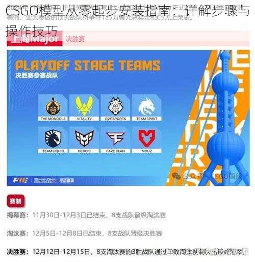 CSGO模型从零起步安装指南：详解步骤与操作技巧