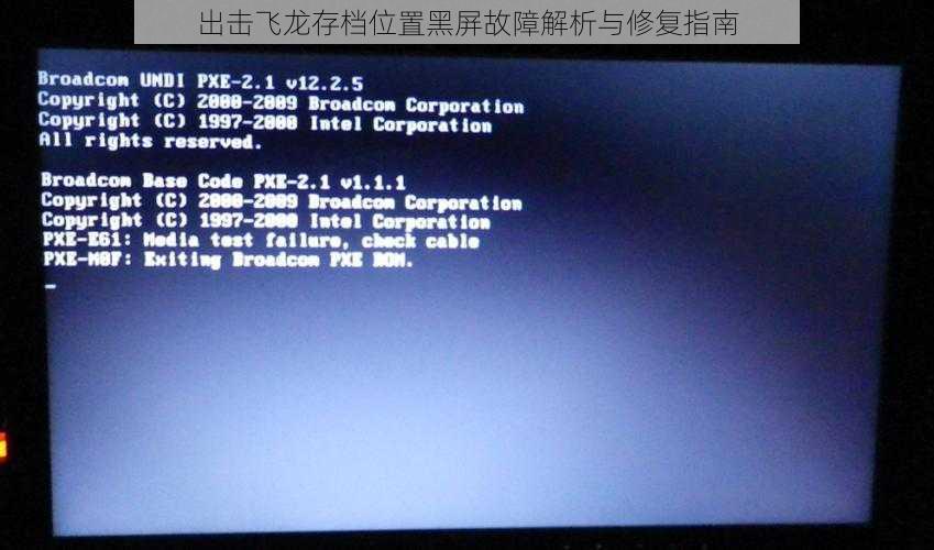 出击飞龙存档位置黑屏故障解析与修复指南