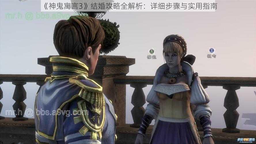 《神鬼寓言3》结婚攻略全解析：详细步骤与实用指南