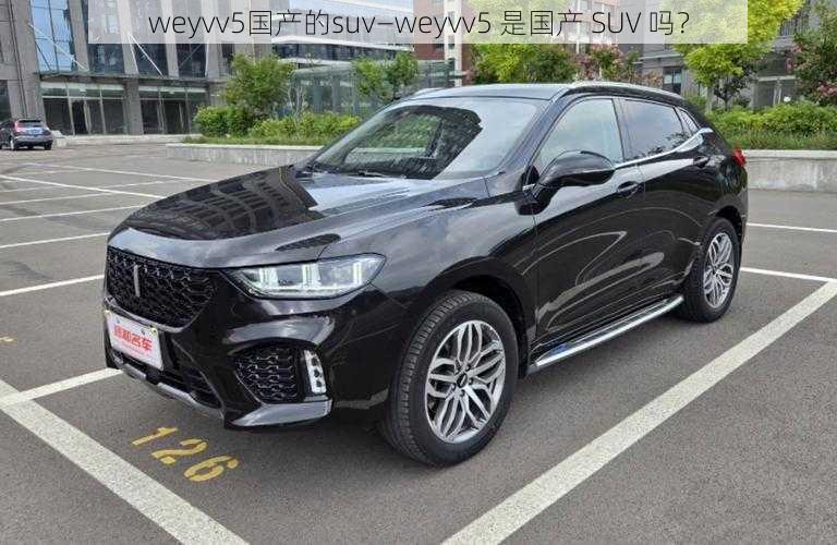 weyvv5国产的suv—weyvv5 是国产 SUV 吗？