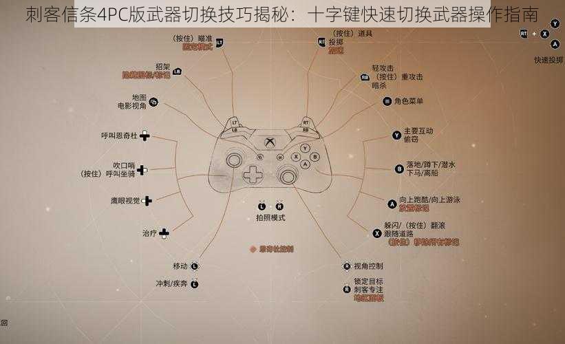 刺客信条4PC版武器切换技巧揭秘：十字键快速切换武器操作指南