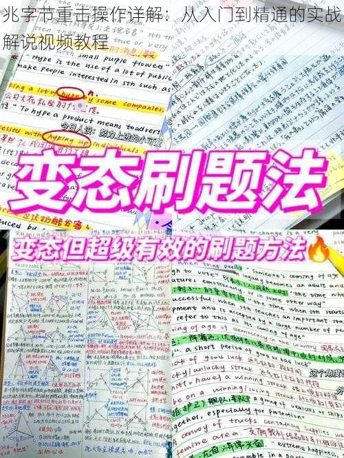 兆字节重击操作详解：从入门到精通的实战解说视频教程