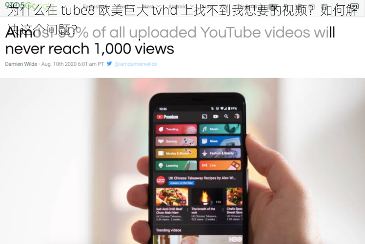 为什么在 tube8 欧美巨大 tvhd 上找不到我想要的视频？如何解决这个问题？